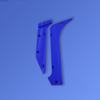 PE discharging plate