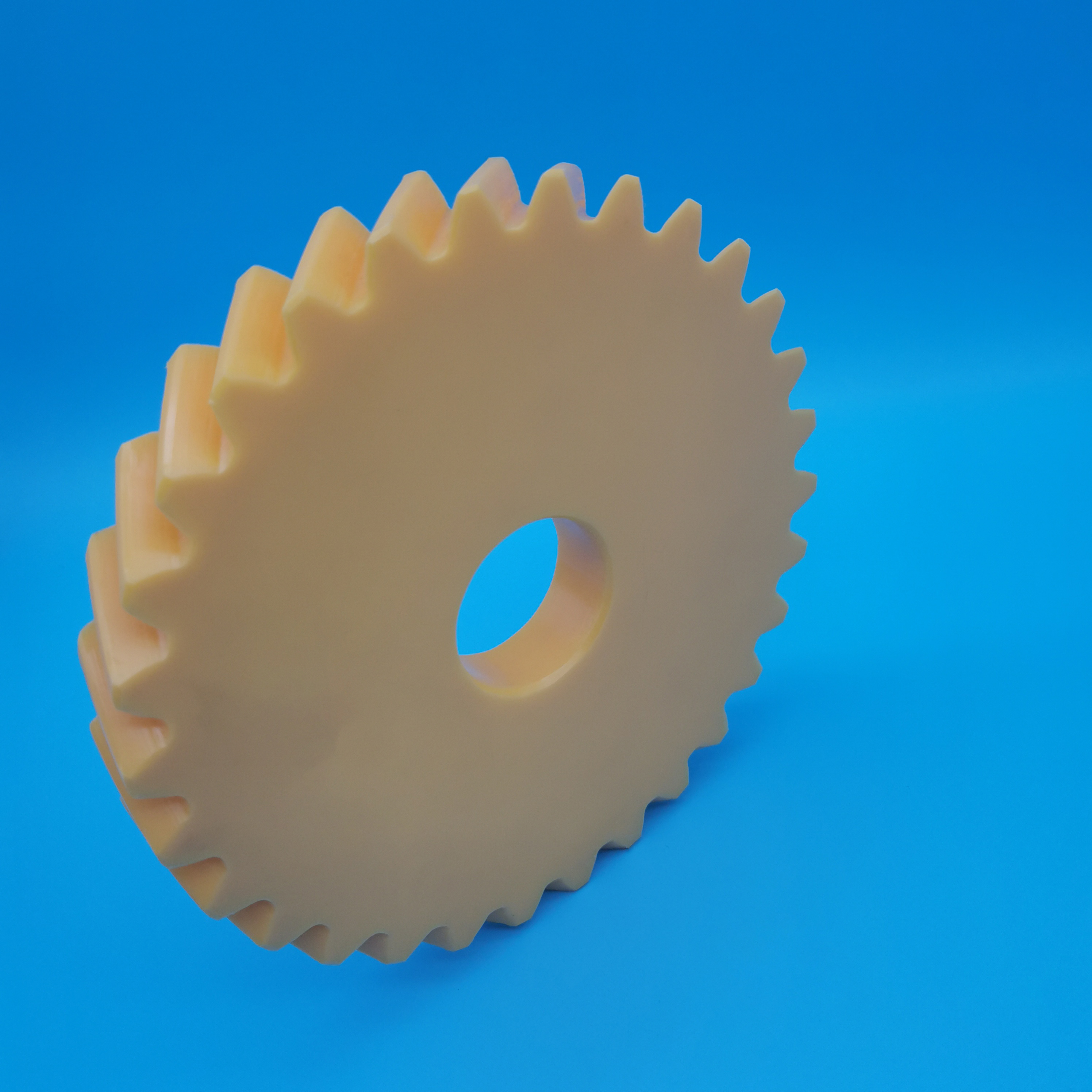UHMWPE Helical Gear with High Anti-Impact Resistance