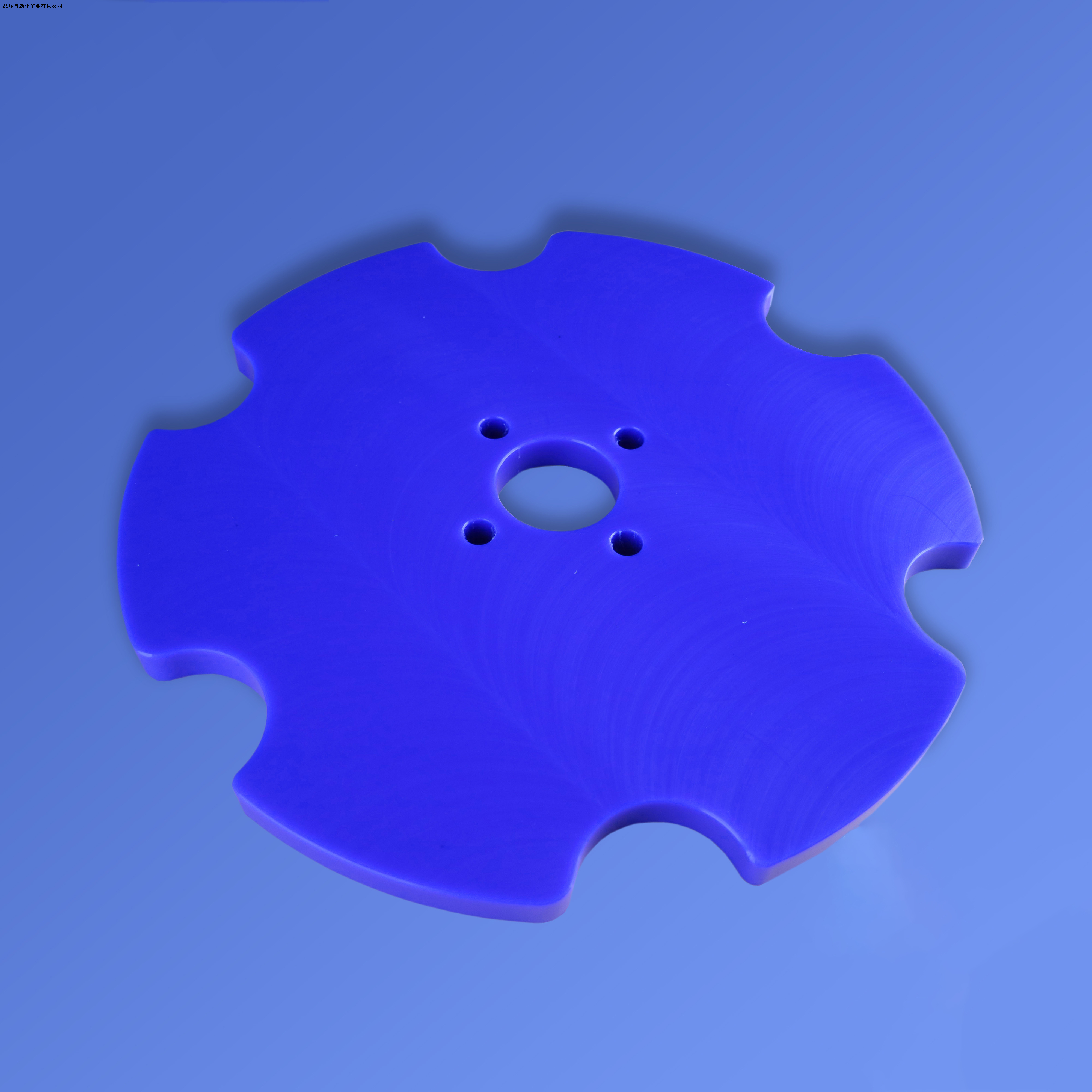 The filling machine conveys the star wheel plate