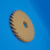 UHMWPE Helical Gear with High Anti-Impact Resistance