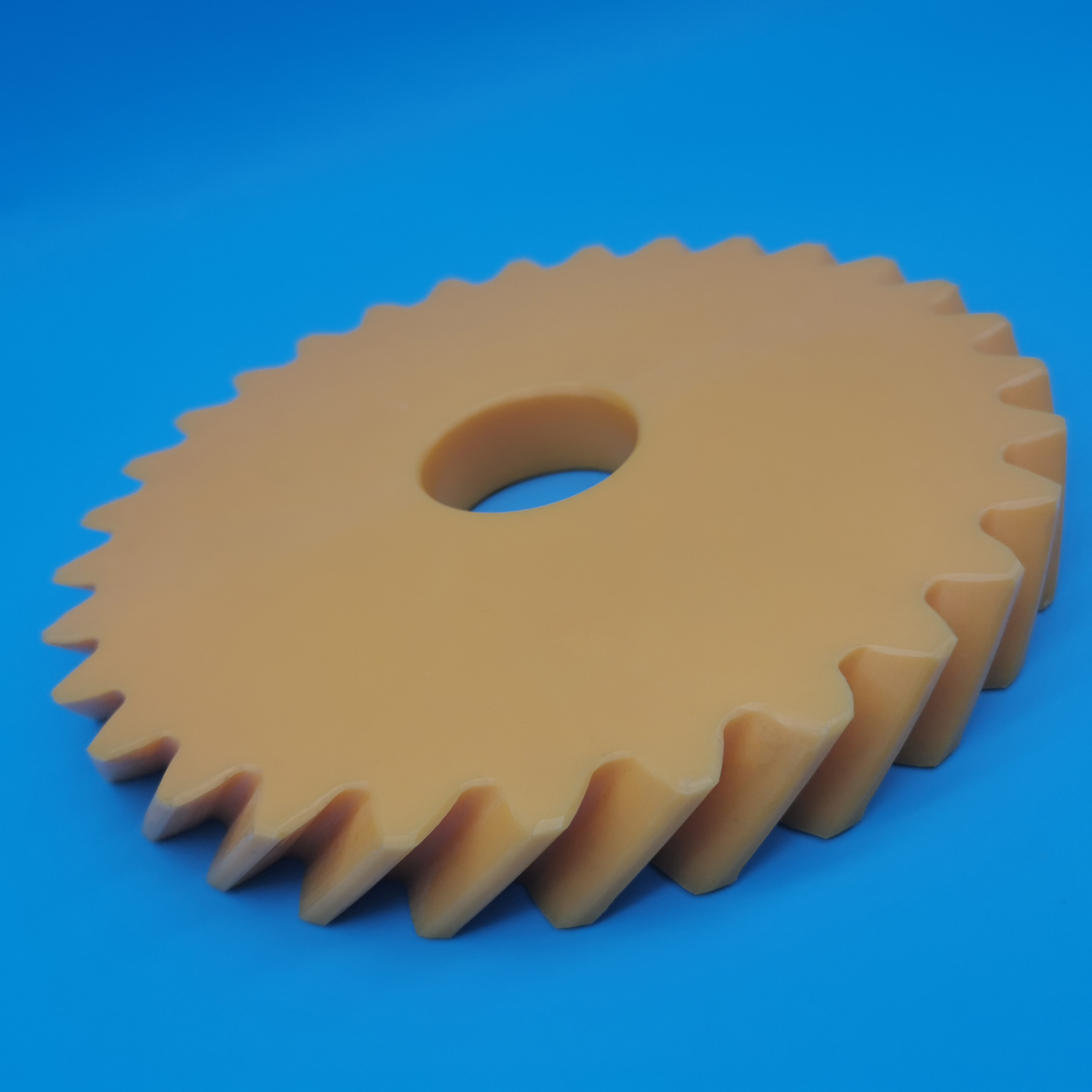 UHMWPE Helical Gear with High Anti-Impact Resistance