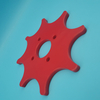 UHMWPE High Wear Resistant Food Grade Star Wheel